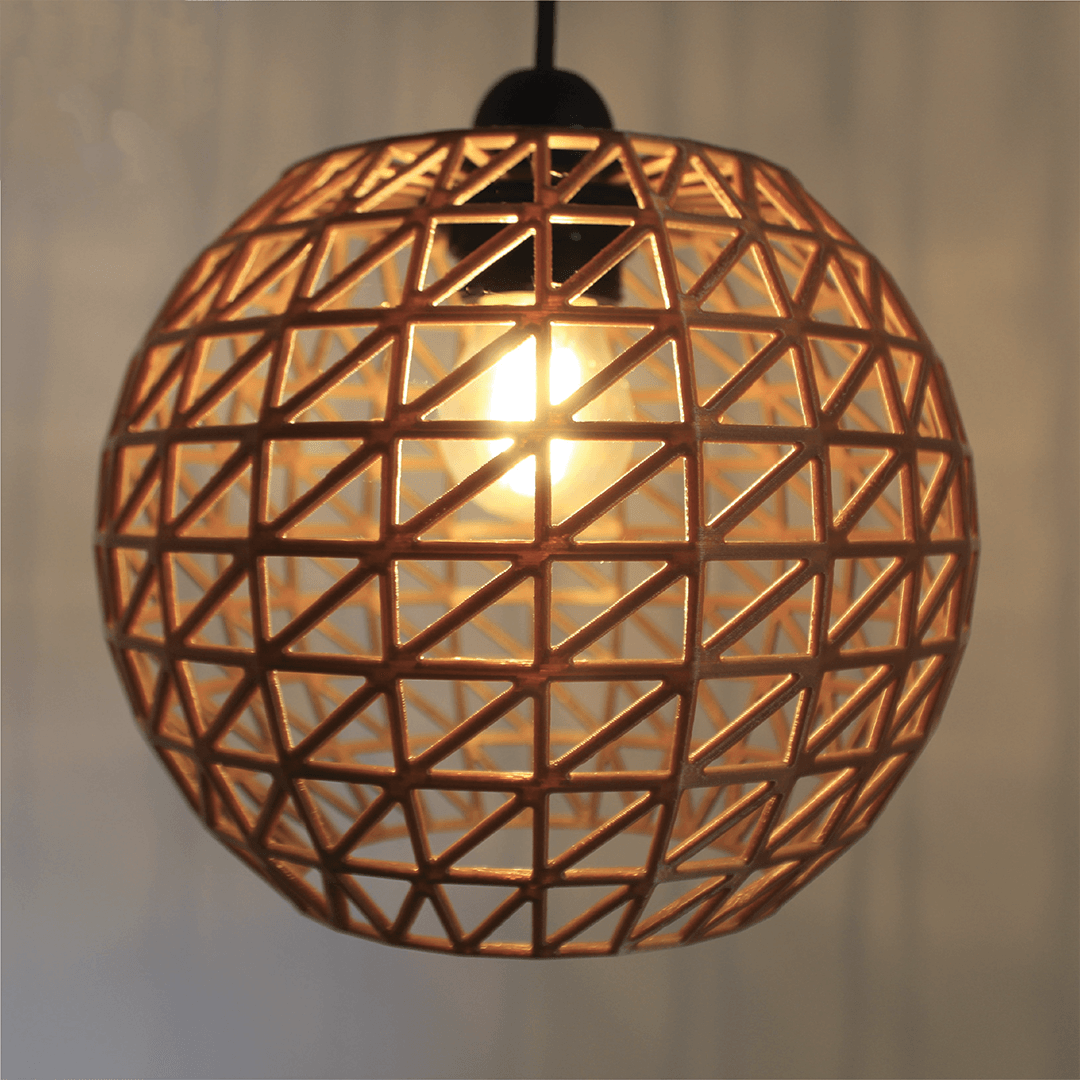 Minimalist pendant lampshade