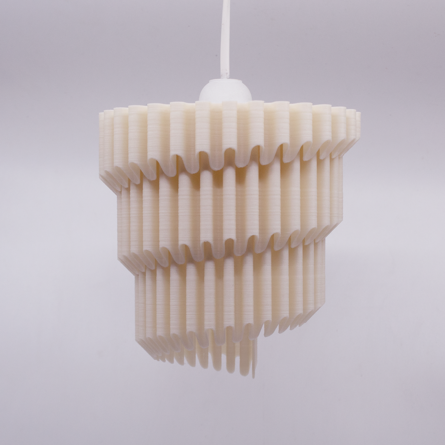 Unfurling Ripple pendant hanging lamp