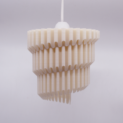 Unfurling Ripple pendant hanging lamp